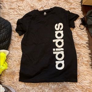 Black Adidas shirt kids